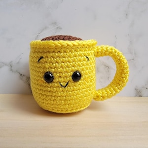 Stuffed Coffee Mug Amigurumi