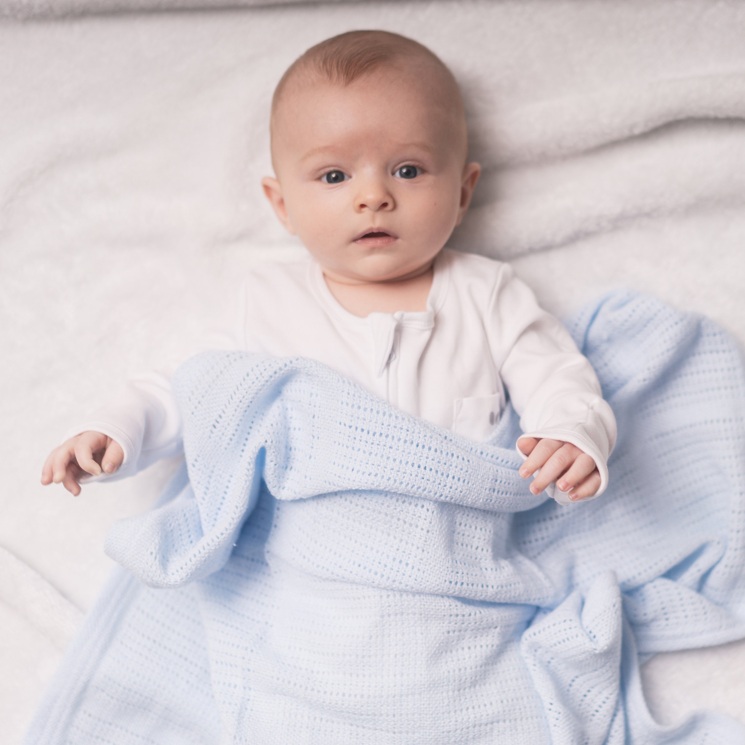 Baby Cellular Blanket 100 Premium Cotton Etsy UK