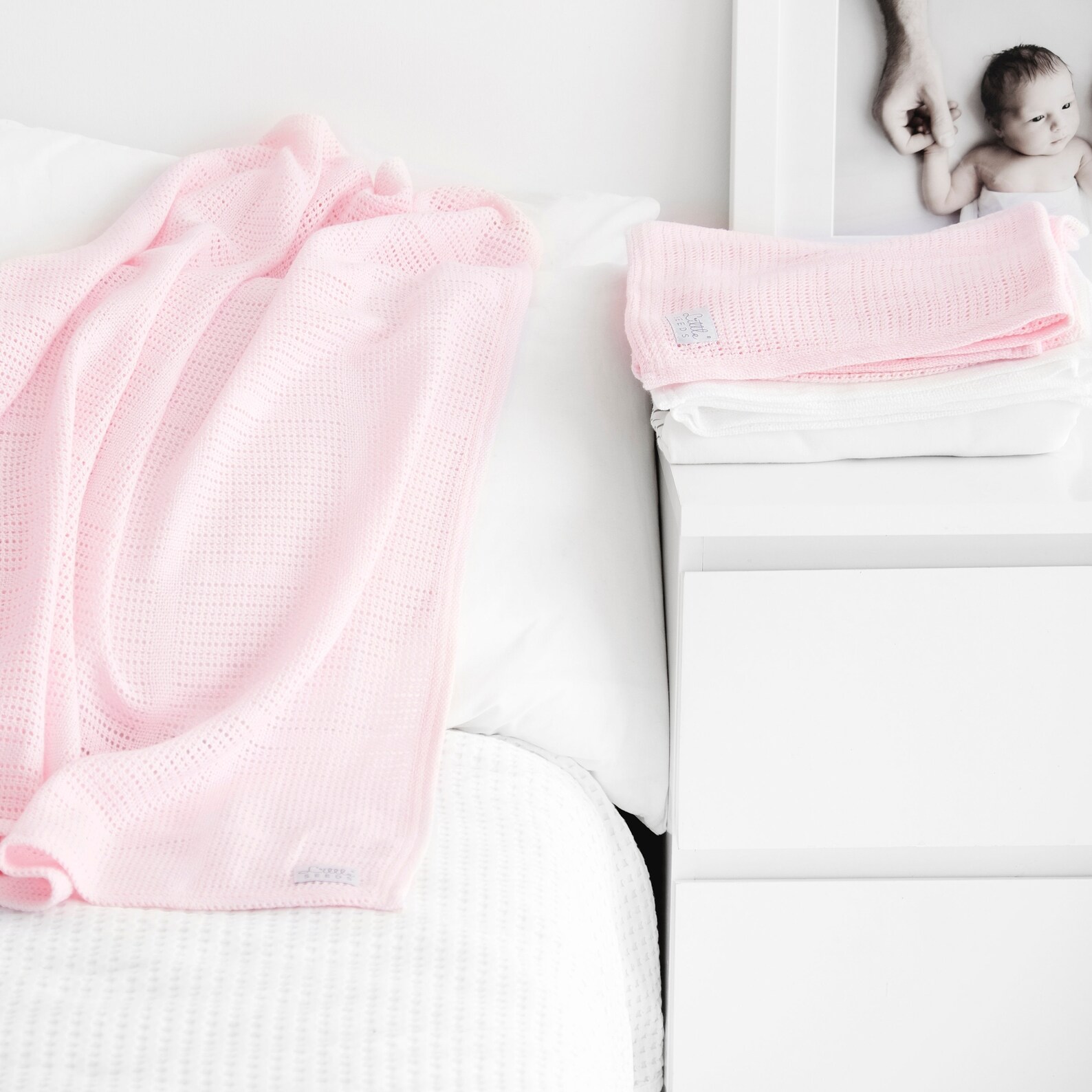 Baby Cellular Blanket 100 Premium Cotton Etsy UK