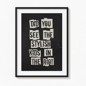 Time For Heroes | The Libertines Song Lyrics Print | Music Poster | Indie Room Decor | Britpop | Gift for music lover