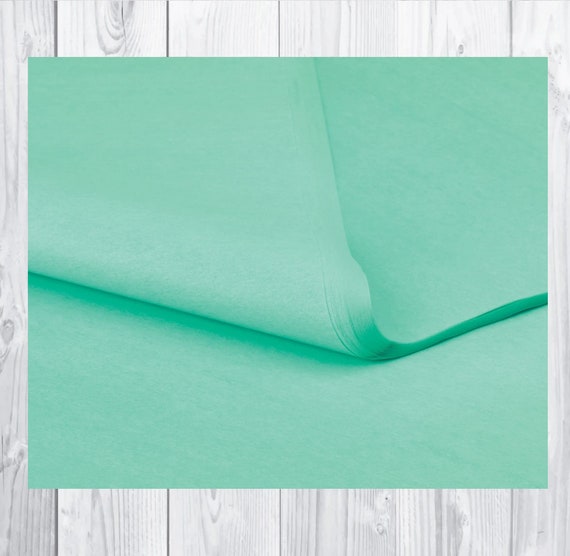 Mint Green Tissue Paper Sheets 50x75cm Gift Wrap Etsy