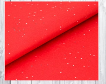 Red Ruby With Silver Gemstone Luxury Sparkly Glitter Gem Tissue Paper Sheets - 50x75cm Gift Wrap