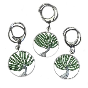 Tree Of Life Clip On Keyring ~ Hand Crafted Beaded Gift ~ BEADWORX