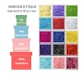 Soft Shredded Tissue Paper - Hamper Basket Gift Box Filler