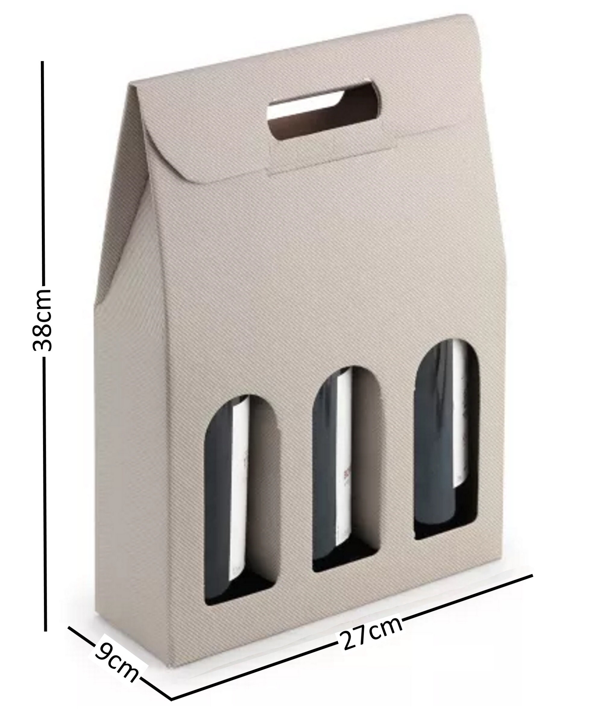 Wine Bottle Carrier Holder Single Double Triple - Presentation Gift ...