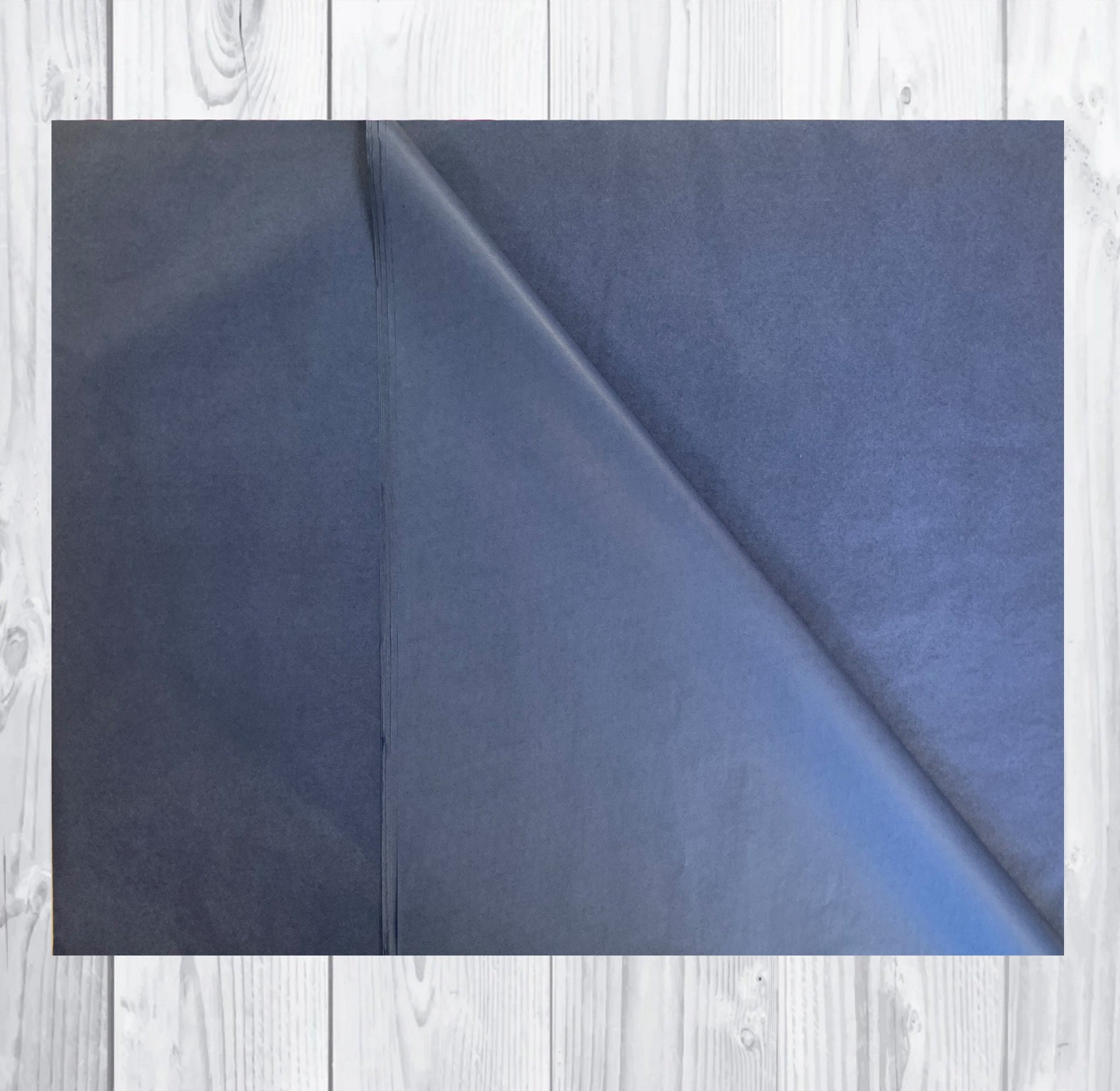 Navy Blue Tissue Paper Sheets 20/ 50/100 High Quality 20x 30 Midnight Blue  Wrapping Paper Dark Blue Craft Tissue Paper Gift Box Packaging 