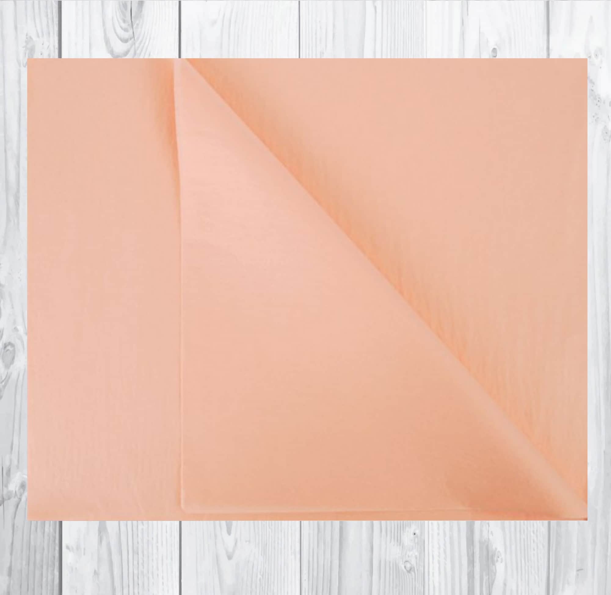 Peach Pastel Tissue Paper Sheets 50x75cm Gift Wrap Etsy