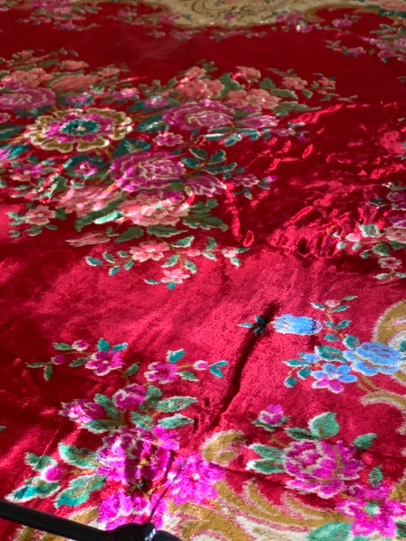 Heavy velvet blanket sale