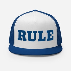 RULE Trucker Hat - Blue