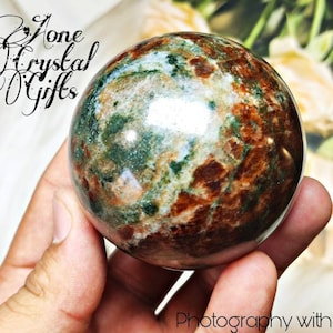 Star Garnet Sphere – Crystal Love Collective
