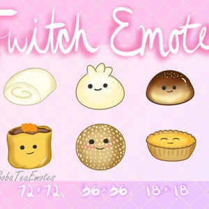 Dim Sim Sub Badges | Emotes for Twitch/Discord