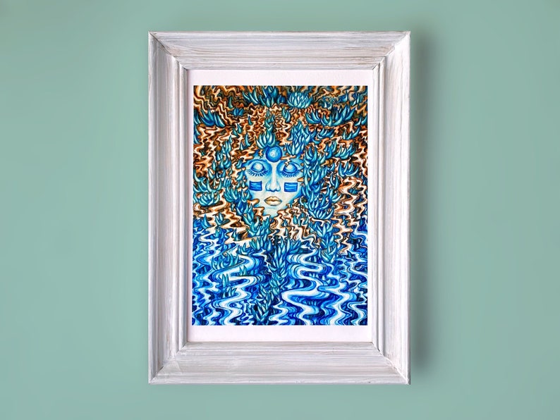 Coastal Goddess Print image 1