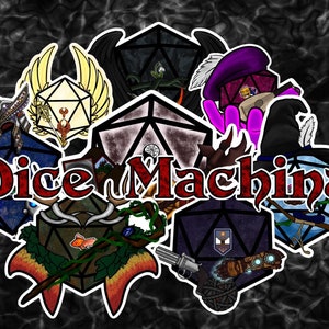 Dice Machina Sticker Bundle