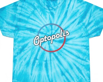Circle of Life - "Cyclone" Tie-Dye, Short Sleeve, Heavy Cotton T-Shirt - Optopolis
