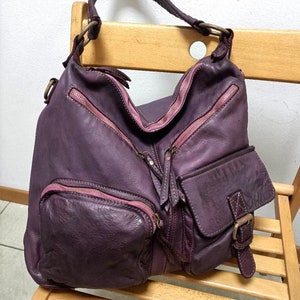 Leather Bag Soft Leather Shoulder Bag for Women Italy Handbag