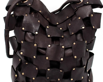 Bolso de mano de piel suave para mujer, bolso de piel de vaca italiano, bolso color cilantro.