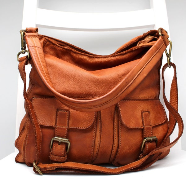 Italian Leather Bag - Etsy
