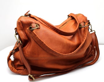 Leather Bag Soft Leather Shoulder Bag Leather Hobo Totes Bag