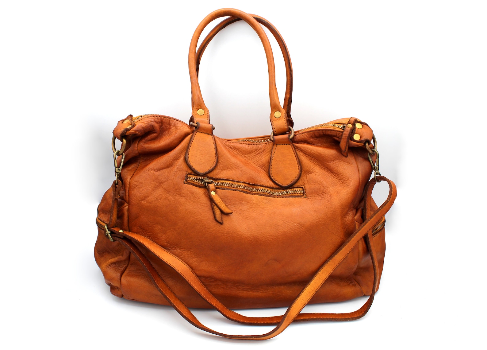 Leather Bag Leather Shoulder Bag Soft Leather Handbag Made in Etsy