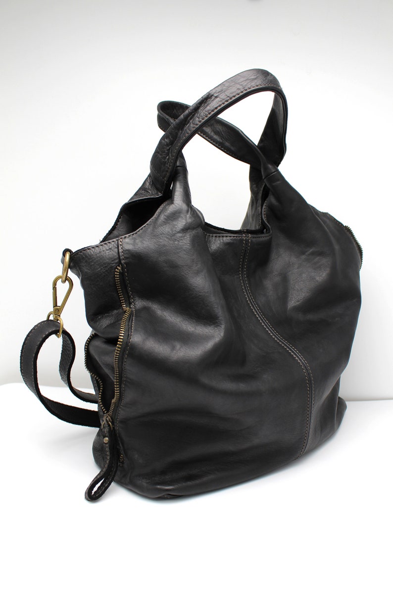 Leather Bag Soft Leather Shoulder Bag Leather Handbag - Etsy