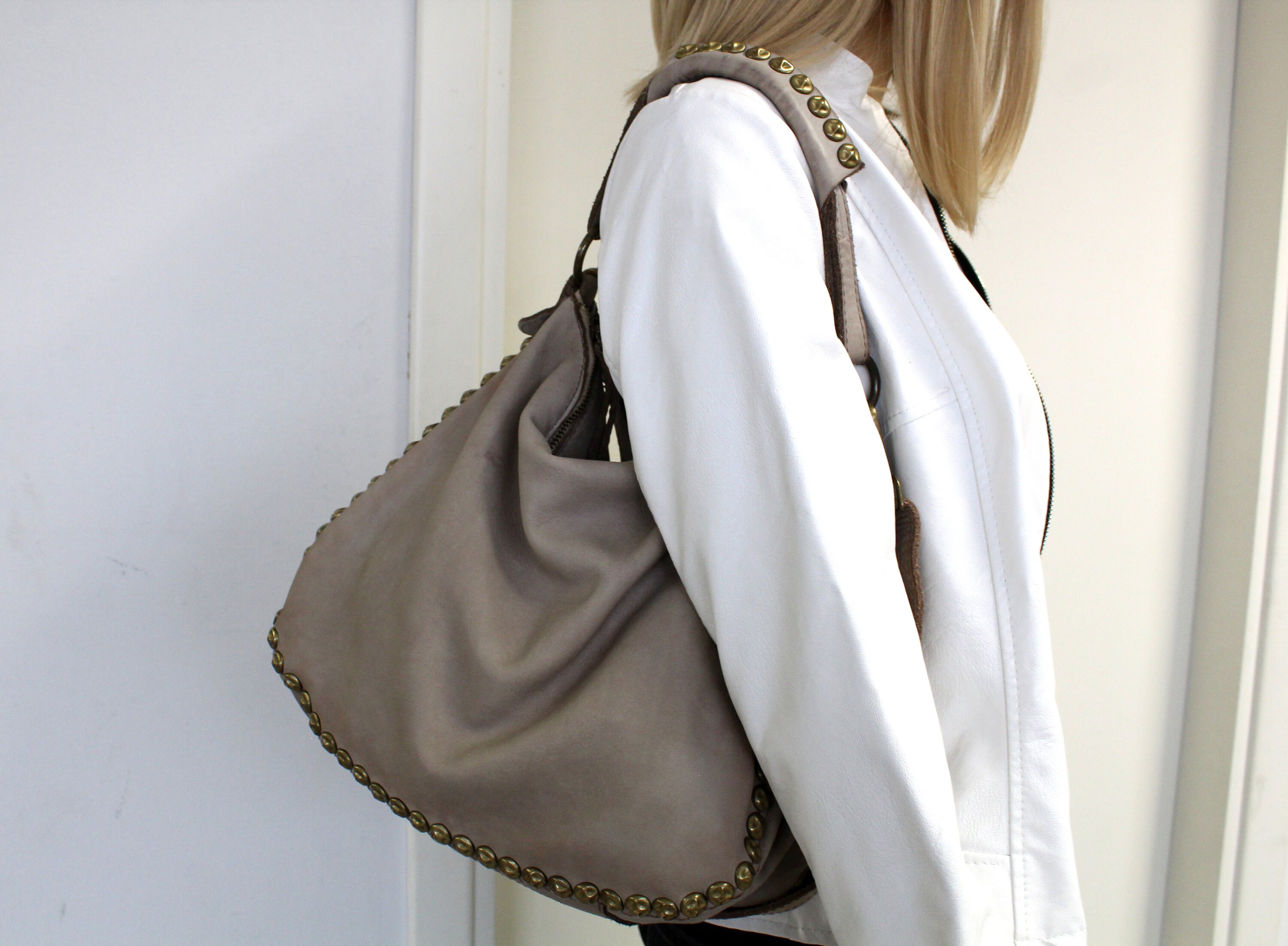 Leather Bag Soft Leather Handbag Florence Bag Italy - Etsy
