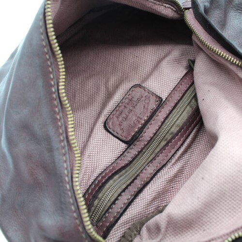 Leather shops Bag Soft Leather One Shoulder Bag Leather Handbag Crossbody Waist Bag Leather Pouch