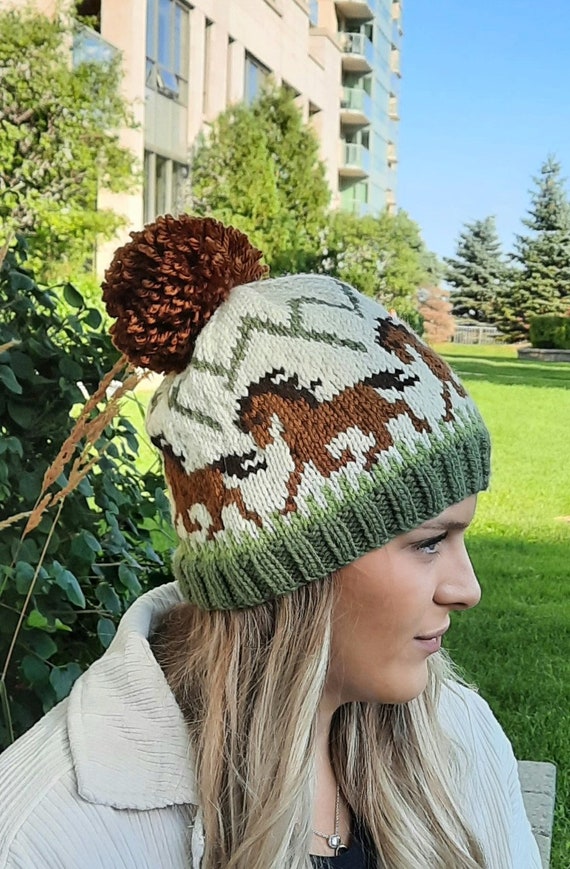 Berretto A Fiori Da Donna - Cappello Invernale - Lavorato A Mano - Foto 6