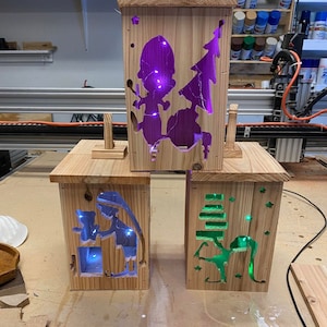 Christmas Lantern Elves Addon pack 2022 CRV/CNC/DXF