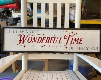 Most Wonderful Time Sign DIGITAL CRV,DXF,Svg,Pdf For Carving