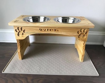 7 Inch Dog Bowl stand CRV/DXF/SVG