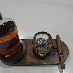 Whiskey and Cigar ashtray/cup holder CRV/DXF/SVG/Cnc Digital File