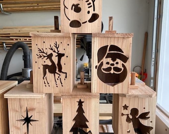 Christmas Lantern Faces 2022 CRV/CNC/DXF