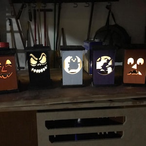 Jack O Lantern Faces CNC/DXF