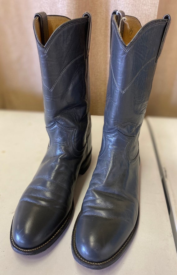 Vintage Justin Gray Western Boots | Vintage 90's C