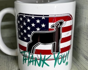 4-H Lamb Thank You Mug