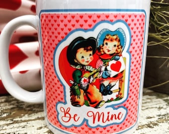 Be Mine | Valentine Mug | Coffee Cup | Coffee Mug | Valentine Gift | Western Valentine | Cowgirl | Cowboy | Love Gifts | Western Mug