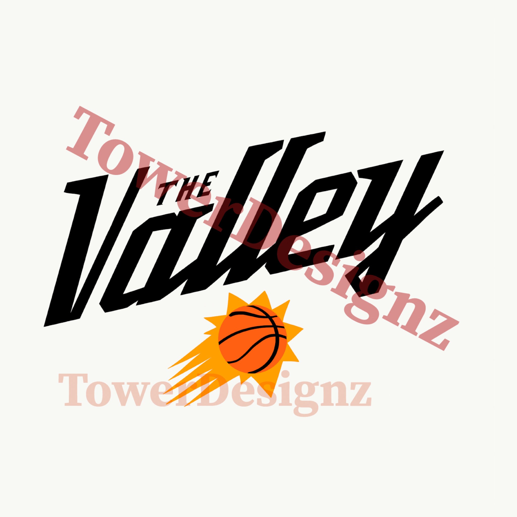 Phoenix Suns the Valley Design rare Colors four PNG Color | Etsy