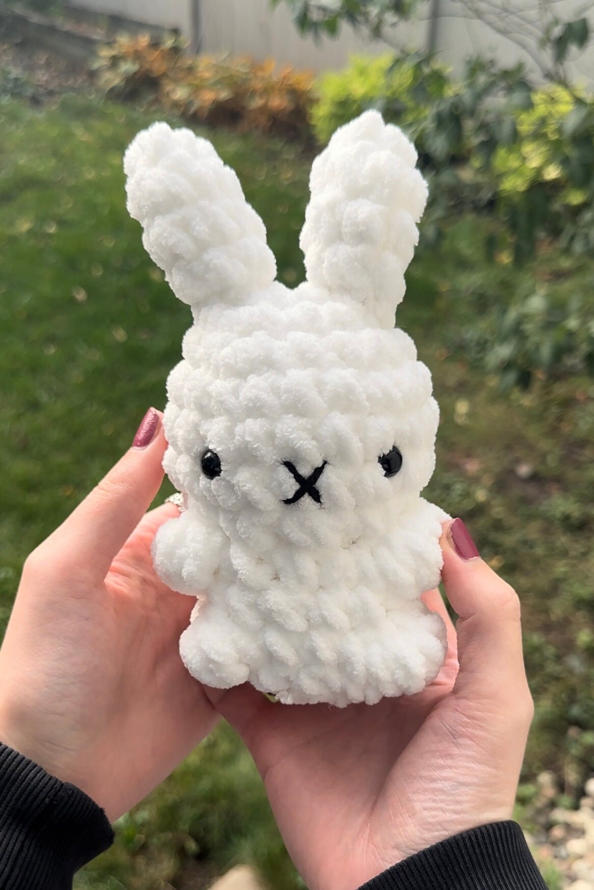 Paradisecrochetkiss Crocheted Miffy Bunny Keychain !