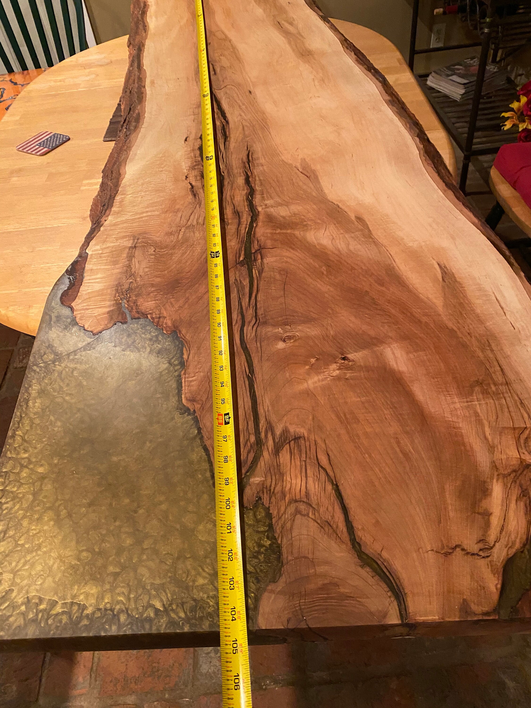 Live Edge Spalted Maple Bar Top Etsy UK
