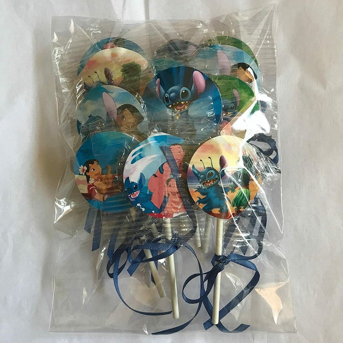 Lilo and Stitch Lollipops Party Favors Supplies Suckers Candy Etsy