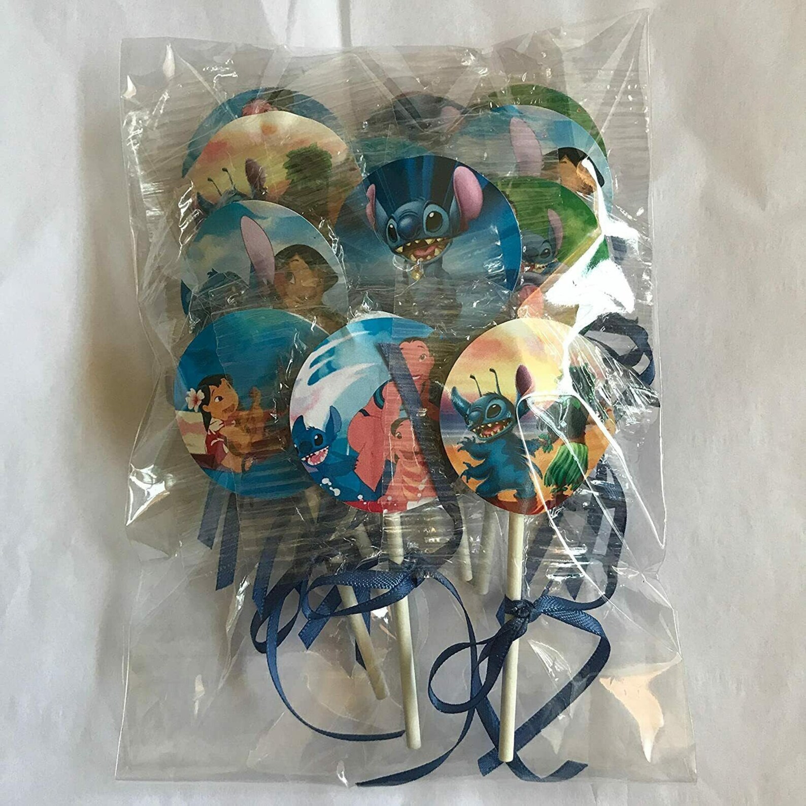 Lilo and Stitch Lollipops Party Favors Supplies Suckers Candy Etsy