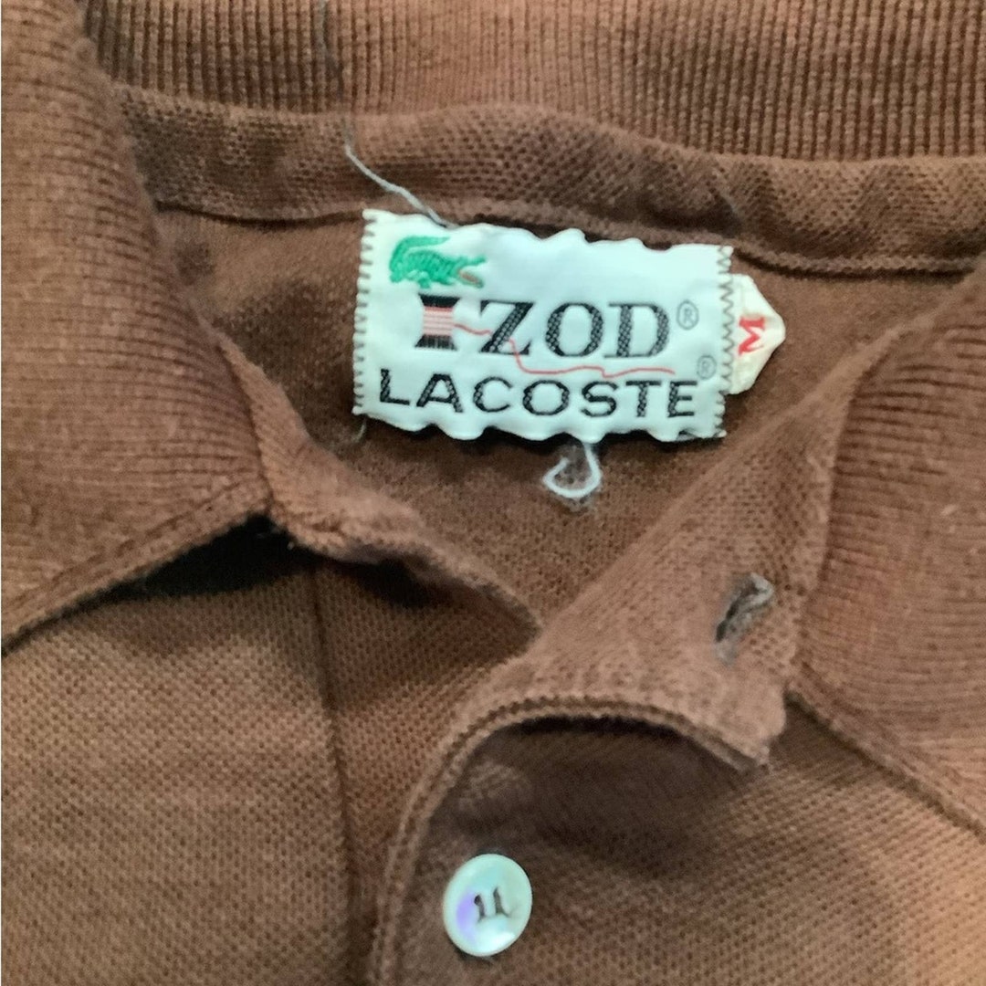 1960 Vintage IZOD LACOSTE Polo Shirt Etsy