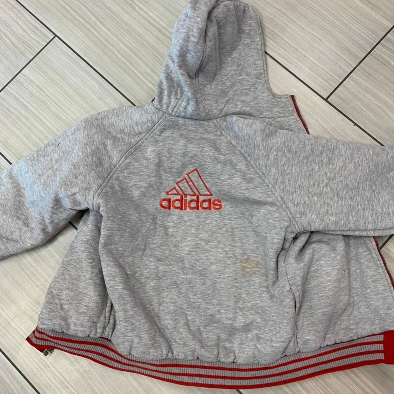 Vintage Mens Adidas Reversible Jacket 