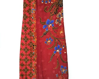 Sarong/Nyonya/Batik/Malaysian/Beachwear/Cover-up/Skirt/Dress/Wrap-around/Party/XL size