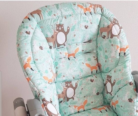 Graco high chair cover Graco Blossom seat pad cushion