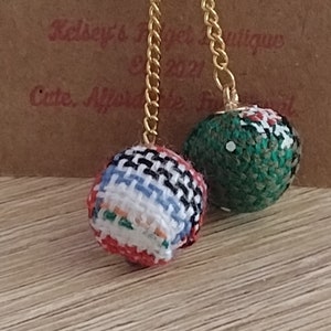 Velvet Ornaments Fidget Necklaces - stim necklaces - stim jewelry - fidget jewelry - sensory necklaces