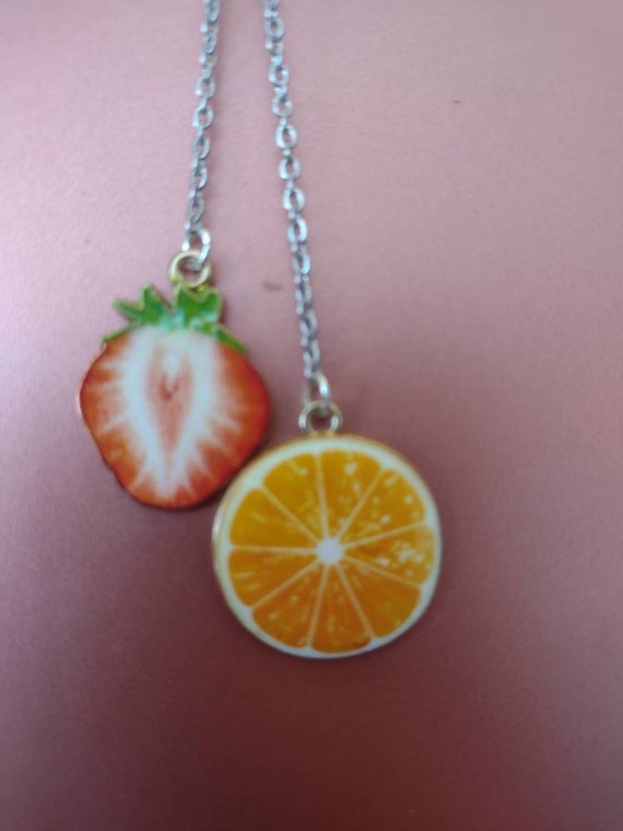 Fruit Slice Dangle Earrings – Whimsical Fidget Jewelry