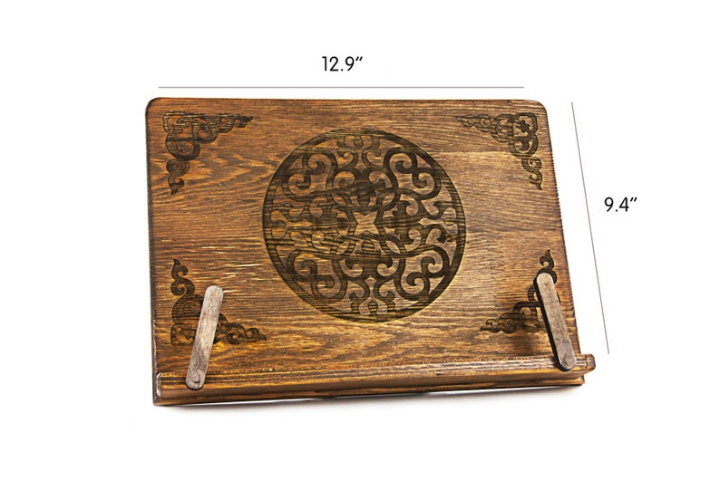 Vintage Wooden Book Holder Stand Vintage Recipe Book Stand Etsy