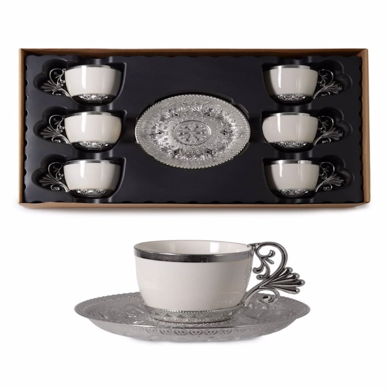 Set 6 Piattini Da Caffè In Vetro - Diametro 5,5cm, Resistenti, Lavabili - Foto 11