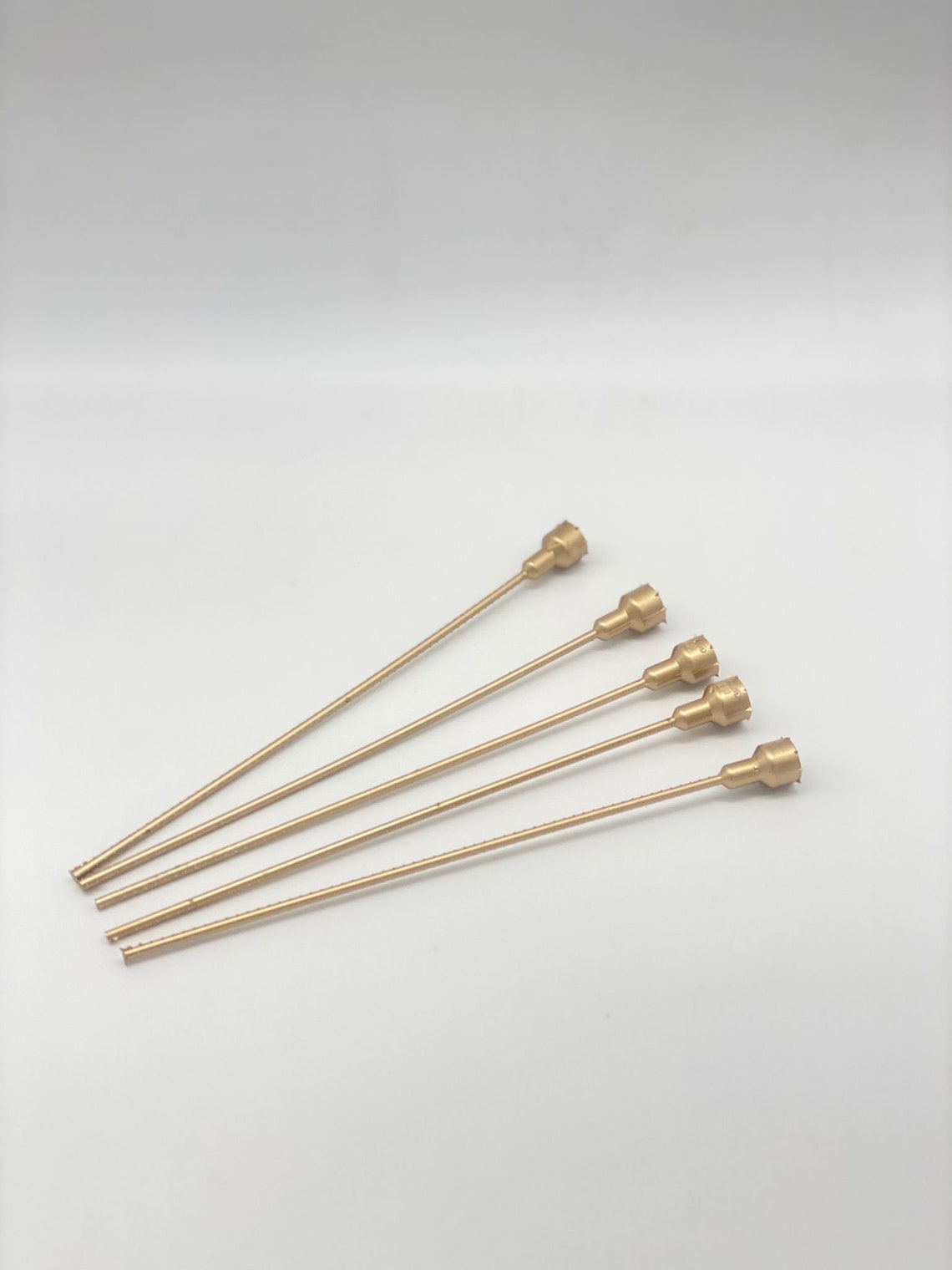 Plastic Stem for Preserved Roses Gold Color Plastic Stem Etsy